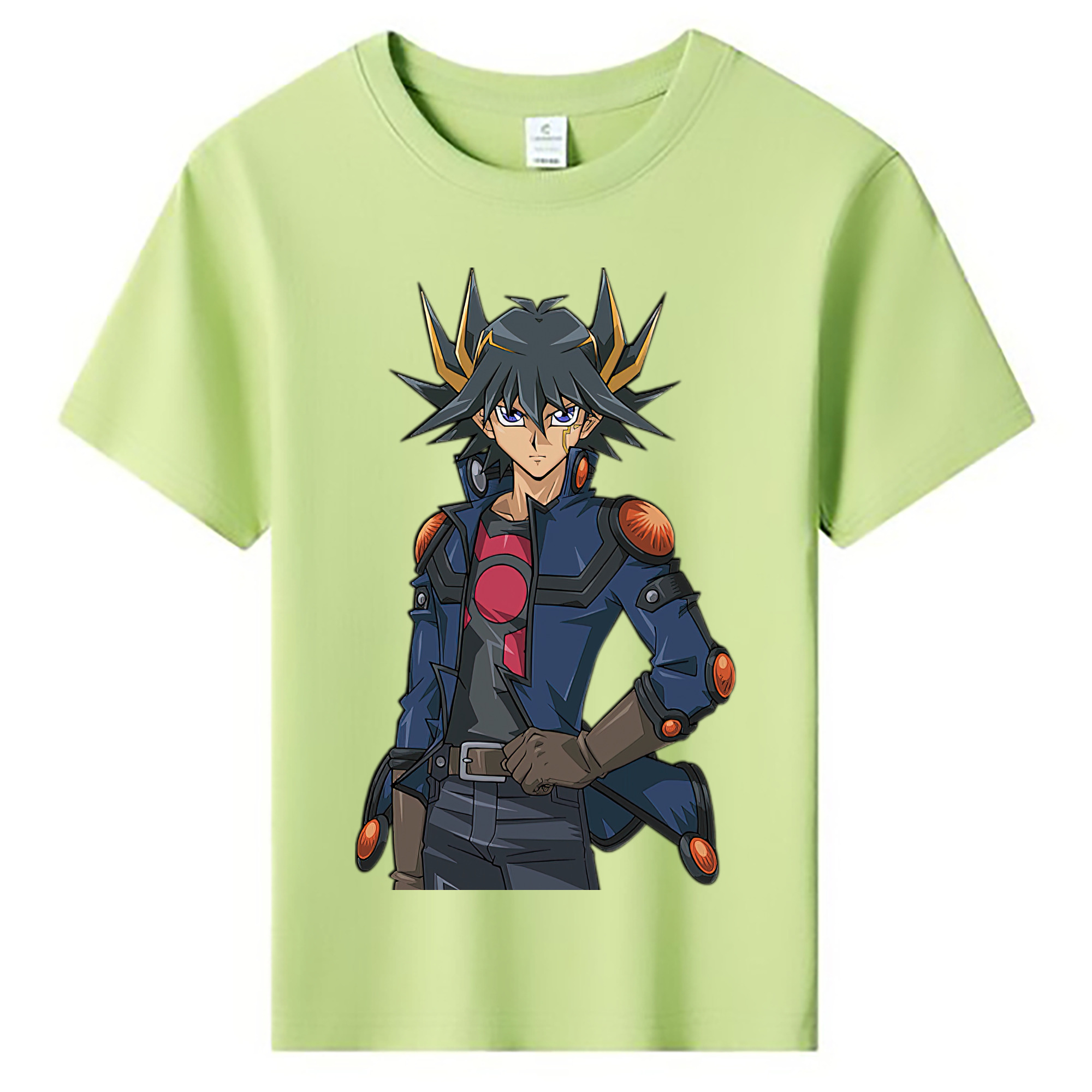 （画像用） 遊☆戯☆王 Yu-Gi-Oh! 綿100％キッズTシャツ（フロントプリント）